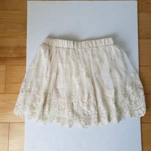 Forever 21 White Skirt